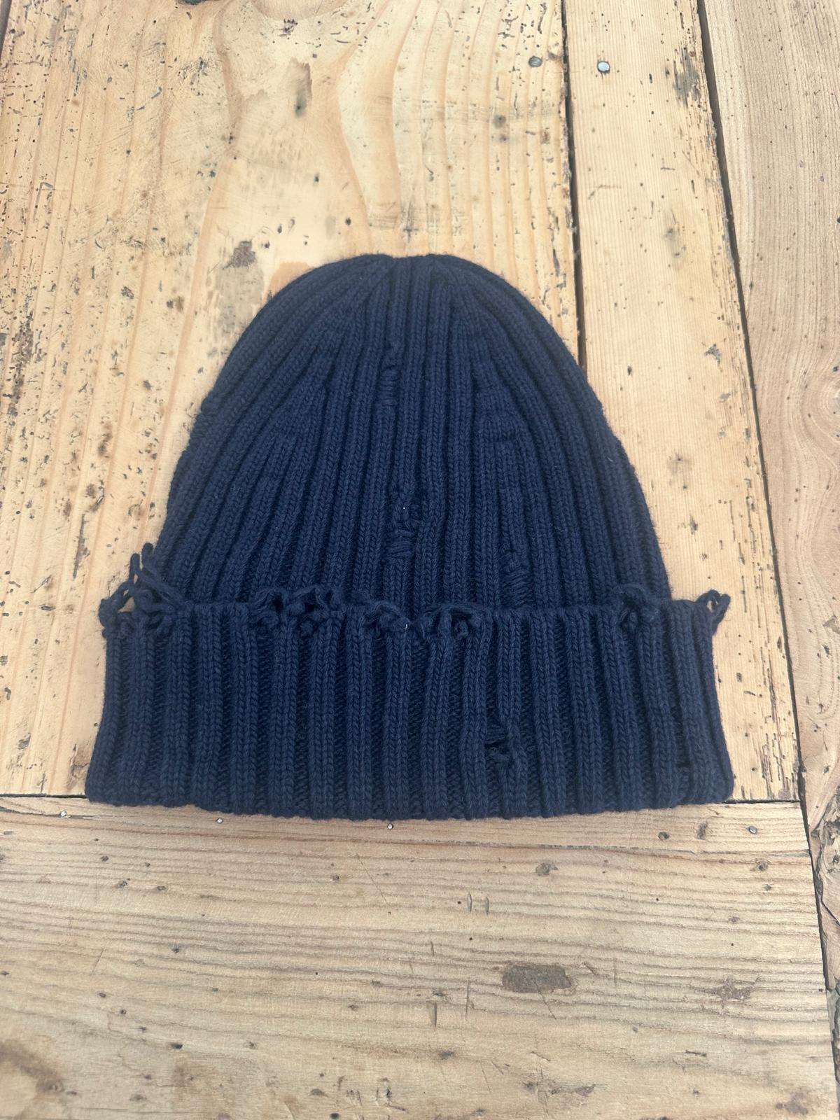 Cuffia in Lana e Cashmere - Blu – - berretta – Pitt Conrad